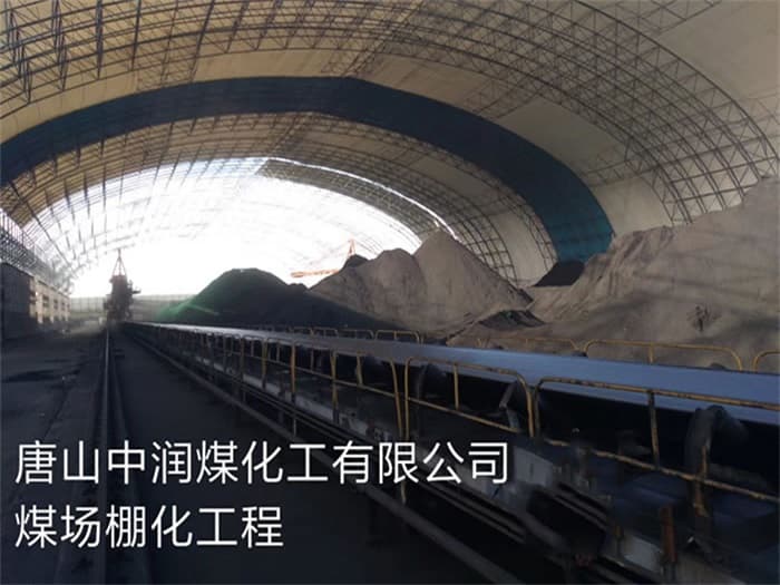 新余中润煤化工有限公司煤场棚化工程